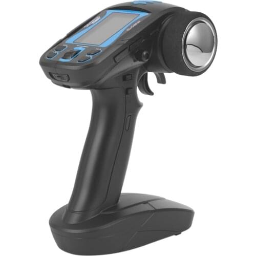 Turbo Tb-Tx2 2.4Ghz Fhss Digital 7Ch Radio Remote Control Transmitter With Tb-Rx200 Lcd Led Receiver For Rc Boat Vehicle