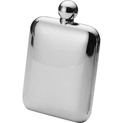 Mens Pocket Hip Flask Funnel Stainless Steel Liquor Barware Outdoor Fishing