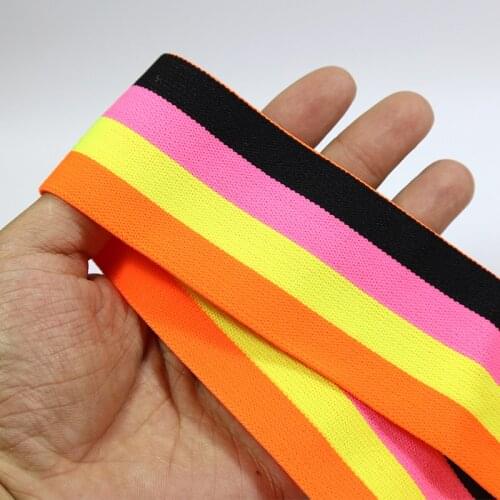 5 cm wide in color Elastic Bands 50MM Elastic Ribbon Clothing Bags Trousers Elastic Rubber DIY Sewing Accessories rubber band