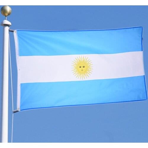 90x150cm Argentina Flag No. 4 Polyester Flag For Courtyard Banner Holiday Celebration Sport Event Hanging Flag Decoration 3x5ft