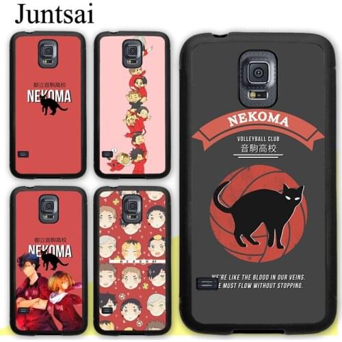 Haikyuu Nekoma Case For Samsung Galaxy A51 A71 A21S A20e A31 M31 M21 A50 A70 S9 S10 S20 Plus Note 20 Ultra