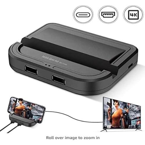 X1 Pro Keyboard Mouse Gaming USB Converter Adapter For PUBG Game Android Phone with HD 4K 144HZ Display Gaming Accessories