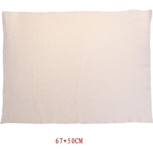 M17D Monks Cloth for DIY Embroidery Needlework Fabric Sewing Punch Needle Accessory