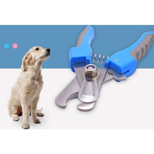 Pet Cat Dog Nail Clipper Cutter With Sickle Stainless Steel Grooming Scissors Toe Clippers for Pet Claws Dog Supplies