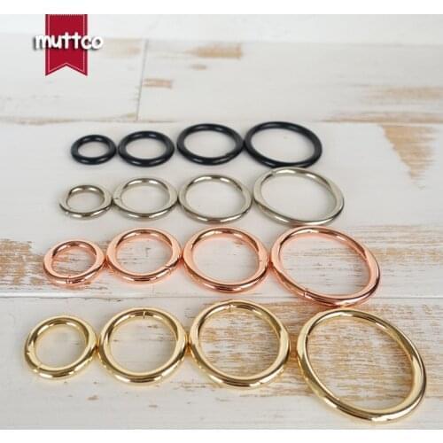 10pcs/lot Metal buckle for bag cat dog leash 15mm,20mm,25mm,30mm webbing o ring diy accessory durable hardness 4 colours