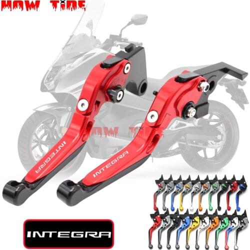 Motorcycle Folding Extendable CNC Moto Adjustable Clutch Brake Levers For Honda Integra NC750D NC750 D NC 750D 2014-2018