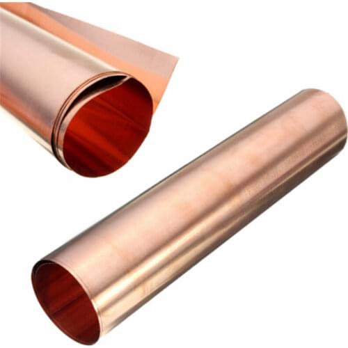 1pcs new 99.9% pure copper copper metal plate aluminum foil plate 0.1 x 100 x 100-0.1x200x1000 mm for industrial supply