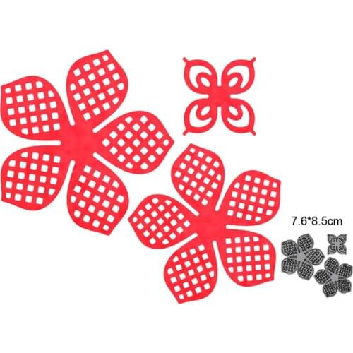 Christmas flowers Metal Cutting Die Stamping Scrapbooking Embossing Stencil Album Gift Cards Home Decoration Paper Craft