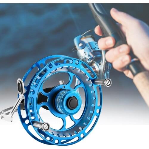 Fishing Reel Aluminum Alloy Front-Roller Hollow Spool Spinning Reel Hot Wheels Sound Fishing Wheel Saltwater Fishing Accessory