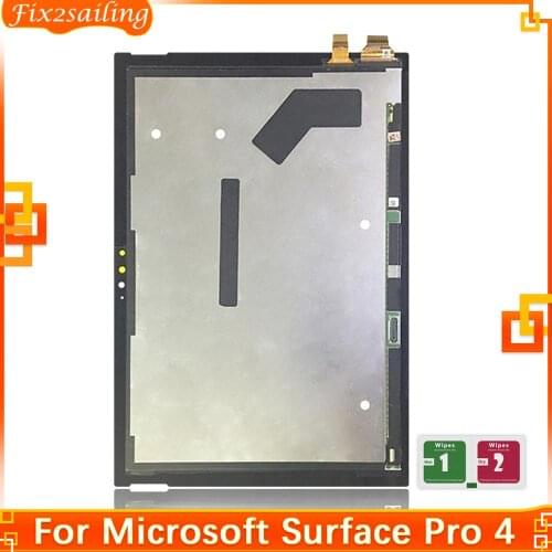12.3'' For MicroSoft Surface Pro 4 1724 LCD Display Touch Screen Digitizer Assembly Replacement