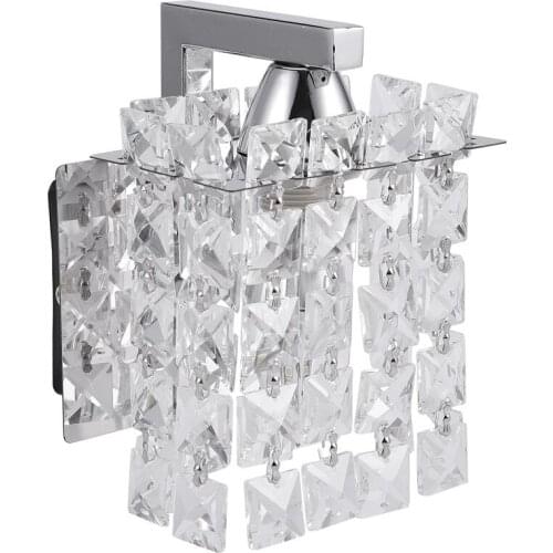 Led Crystal Wall Lamp Wall Lights Home Lighting Living Room Modern Wall Light Lampshade for Bathroom