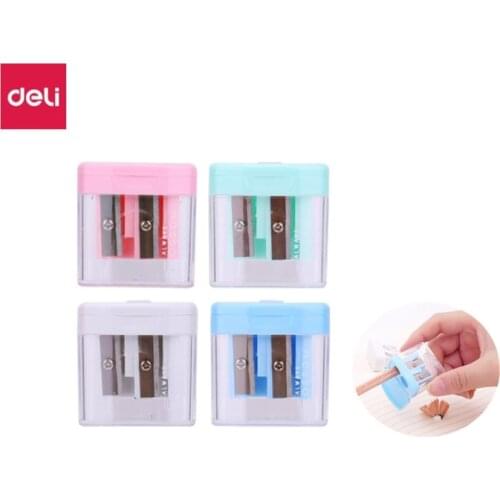 Two hole pencil sharpener cartoon cute pencil sharpener presents for children school supplies Korean stationery