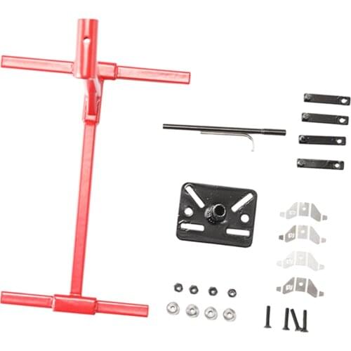 Rotatable Simulated V8 Engine Repair Bracket for SCX10 Tools Accessories