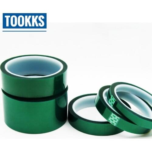 PET Tape High Temperature Heat Resistant Solder Green Tape For PCB Solder Plating Insulation Protection