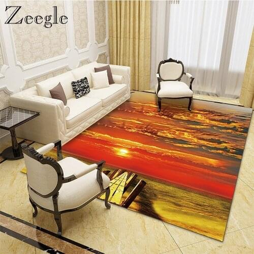 Zeegle Nordic Style Carpet Rugs for Living Room Area Rug Floor Mat Bedroom Modern Yoga Carpet for Baby Home Decor