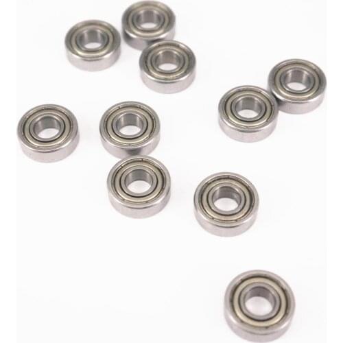 10)MR125ZZ 5x12x4mm P6 ABEC3 Deep Groove Ball Miniature Bearing Gcr15
