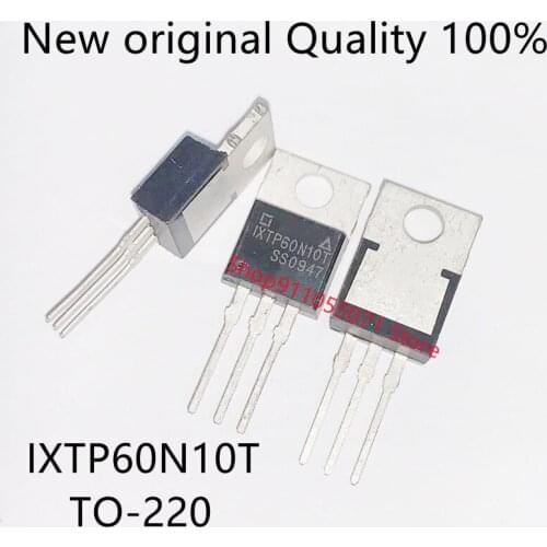 10PCS/LOT IXTP60N10T TO-220 100V 60A New spot hot sale
