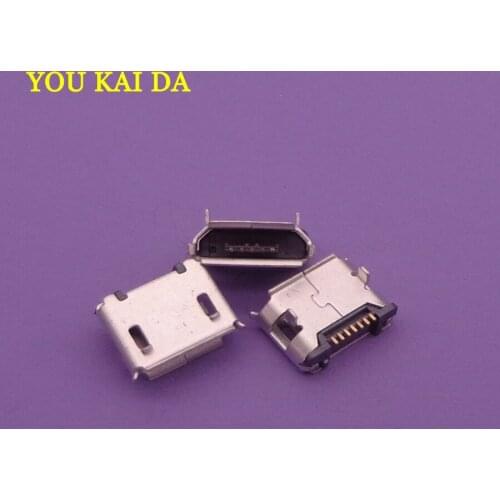 100pcs/lot Micro mini USB Jack 7pin for samsung S5600 S3650 I9100 S5560 C3730C C5510U charger socket connector dock port plug
