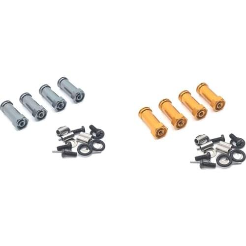 12mm Aluminum Wheel Hex Adapters Long 30mm Extension RC Car Conversion Parts for 1/12 Wltoys 12428 12423