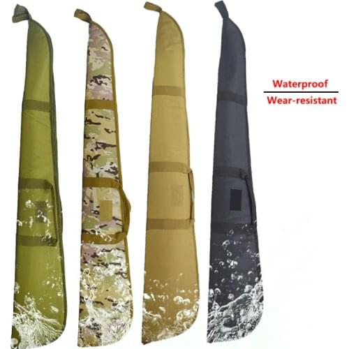 132cm Tactical Gun Bag Shockproof Military Air Rifle Case Airsoft Hunting Bag Army Shooting Rifle Shoulder Strap Backpack