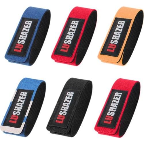 2 Piece/6 Piece Elastic Fishing Rod Webbing Gear Fishing Webbing Elastic Strap Tie Random Color Delivery