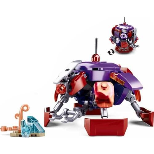 2021 Army Military Soldier City Police SWAT Patrol Robot Model Building Blocks Bricks Kids Toys