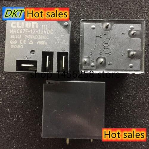 5PCS Clion RELAY HHC67F-1Z-12VDC T91 12VDC 5PIN new and original