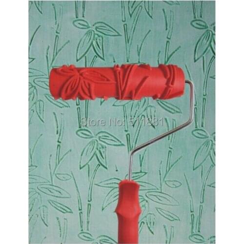 7'' NCCTEC Liquid wallpaper flower embossed drum FREE SHIPPING 180mm liquid wallpaper drum flower mould diatom ooze tools