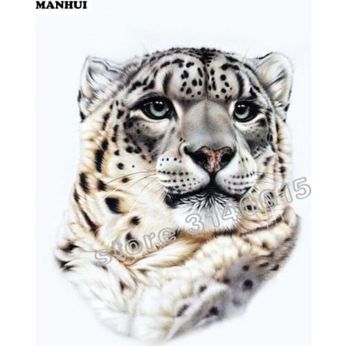 Diamond Embroidery Tiger head Mosaic Crystal Square Diamond rhinestone full Diamond Painting Sticker Decoration PaintingsBFC106