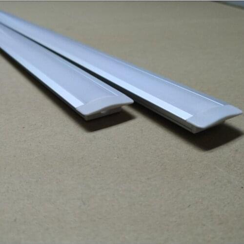 Free Shipping ceiling recessed anodized aluminum led profile best price aluminum profile led strip light 1M/PCS 10m/lot