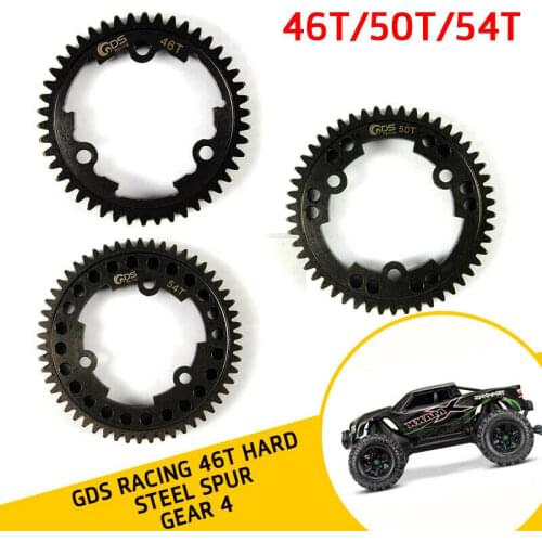 GDS Racing Steel Spur Gear 46T/50T/54T Tooths RC Monster Truck 1/5 Gearwheel Remote Control Toys Parts Accs Boys accessories