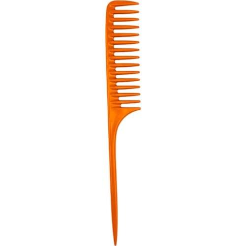 Y1UF Wide Tooth Rat Tail Combs Pintail Barber Styling Comb for Women Anti Static Hairdressing Tool Salon Professional Use