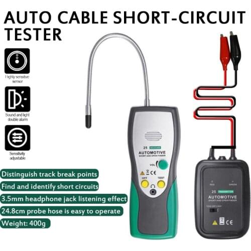 EM415 Cable Tracker Short DY25 Circuit Tester Automotive Short Open Circuit Finder Car Circuit Scanner Dc Circuit Tester Tool