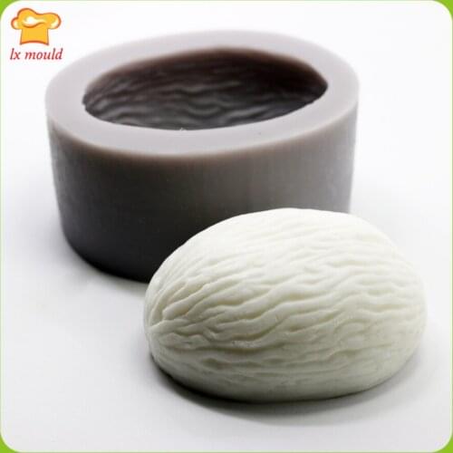 Coconut Silicone Mould Mousse West Point Baking Household Cake Silicone Mold Semi-round Fruit Soap Molds