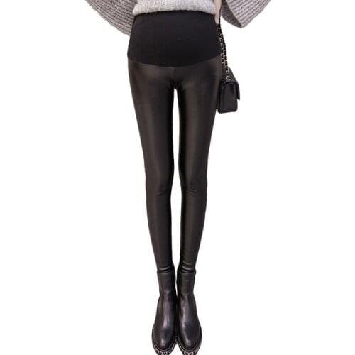 Maternity leggings bottom Trousers autumn winter thinness vogue Early late pregnancy