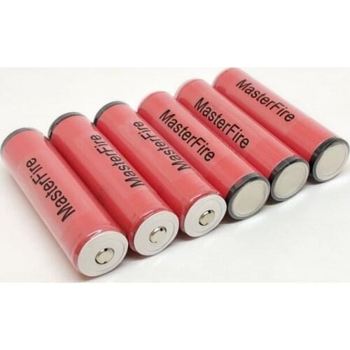 MasterFire 20pcs/lot Protected Original Sanyo 18650 NCR18650GA 3500mAh Rechargeable Lithium Battery Cell 10A Discharge with PCB