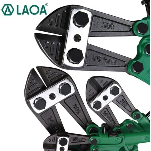 LAOA Multifunctional Bolt Cutter Cr-V Steel Thicken Wire Cutting Pliers Cut Lock Chain Heavy Duty Rebar Cutter