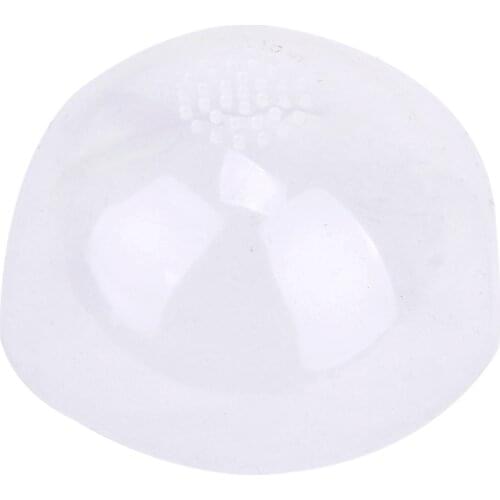 Soft Head Silicone Wig Cap White Size 6-7 Inch For 1/6 Doll Dollfie