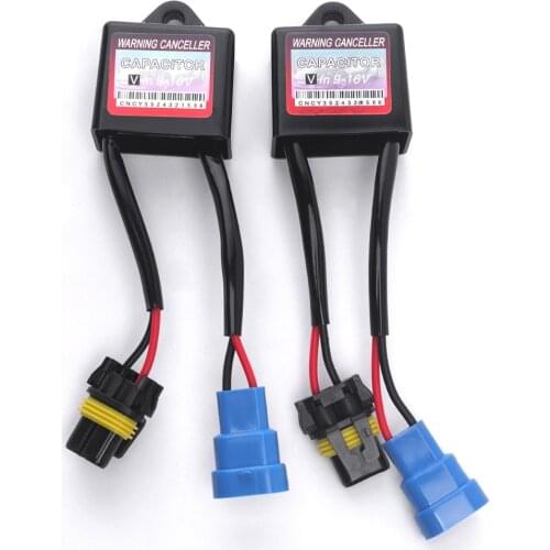 2pcs Canbus Decoder Xenon Warning Canceller HID Xenon Lights Decoder Kits HID Lamp Relay Capacitor Error Load Resistor
