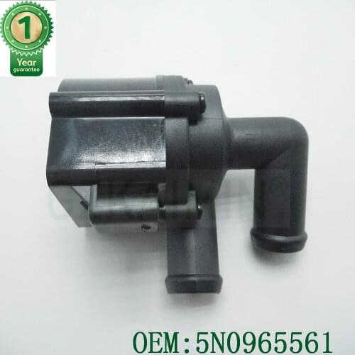 NEW Secondary Coolant Additional Auxiliary Water Pump OEM 5N0965561For Audi A3 A4 A6 Q3 Q5 FORVW Caddy Passat FORJetta 2.0 TDI