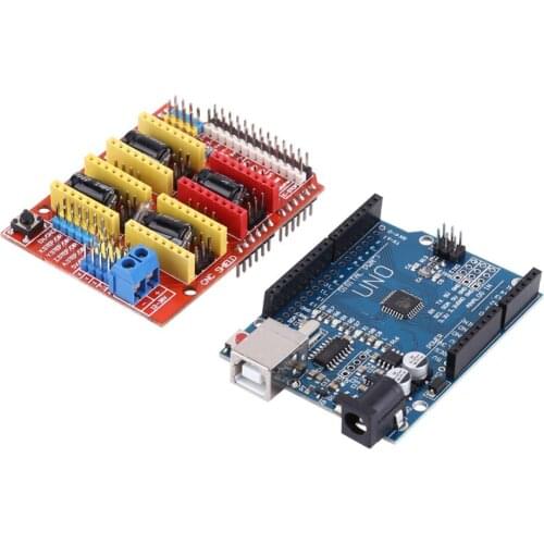 CNC Shield V3.0 expansion board 1+A4988 stepper motor driver 4 + UNO R3 kit