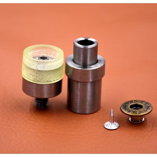 17 mm/20mm hollow jeans buttons molds Metal snap Metal eyelets tool.Install metal buttons mold dies.Hand press mould