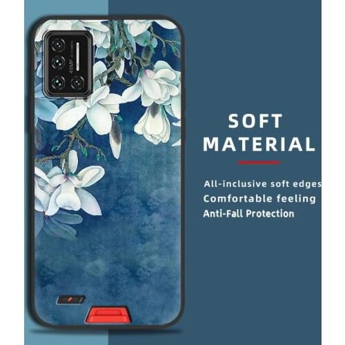 Silicone Soft Phone Case For UMIDIGI Bison/2021 Frosted Anti-dust Full wrap Original Fashion Design