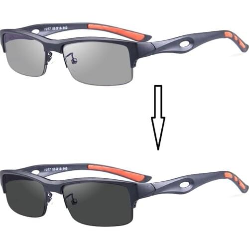 Vazrobe Photochromic Glasses Men Polarized Sunglasses Man TR90 Eyewear Chameleon Sports Transiton Lens UV400 Ultra Light Driving