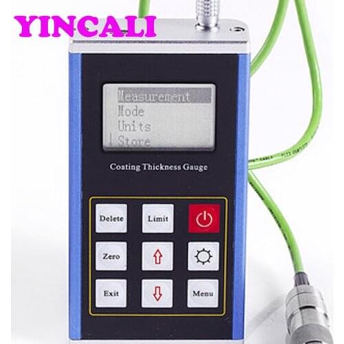Paint Coating Thickness Gauge Leeb230 Chromium Copper Zinc Tin Tubber Thickness Tester Operating principle Magnetic induction