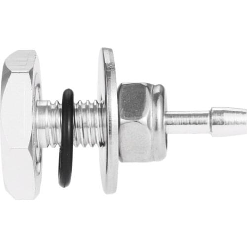 Turbocharger Metal Pipe Boost Hose Nipple Turbo Vacuum Vac Gauge Fitting Connector Turbocharger Silicone Pipe Boost Fit for 4mm