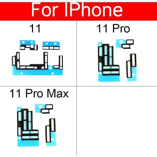 Inline&Motherboard Adhesive Stickers Insulation For iphone 11 / 11 Pro / 11 Pro Max Mainboard Seat Foam Shield Radiation Heat