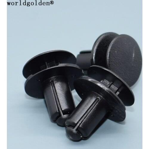 Worldgolden 100pcs auto clips Rear Bumper Retaining Clip for Hyundai 86590-1W000