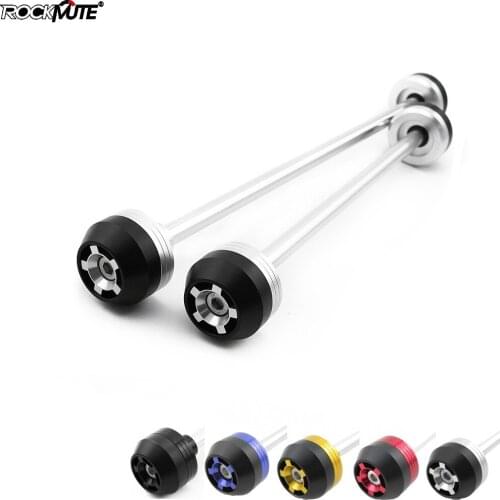 Motorcycle Front Rear Wheel Protector For KAWASAKI ZX-10R 2006-2007 Axle Fork Crash Slider Falling Protection