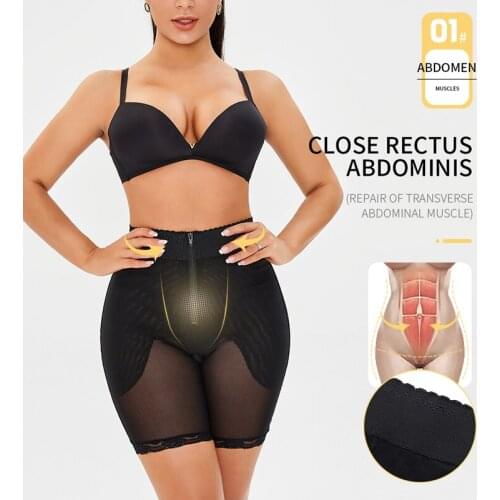 Women Waist Trainer Butt Lifter Shapewear Fajas Tummy Tucker Thigh Trimmer Body Shaper Underbust Slimming Underwear Seamless